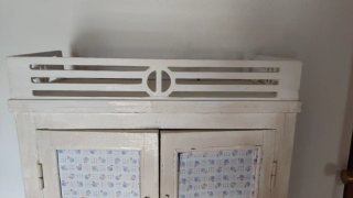 alacena antigua de cocina. Se acerca a Huelva.