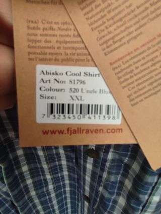 Camisa Fjallraven hombre, nueva
