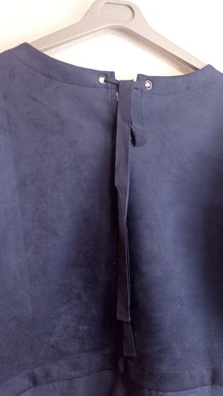 Jersey azul marino antelina Benetton