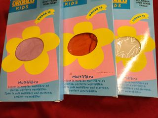 Collant bimba oro blu