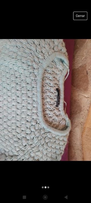 Jersey de lana talla S