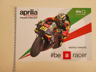 Poster Andrea Iannone Aprilia2019 MotoGP