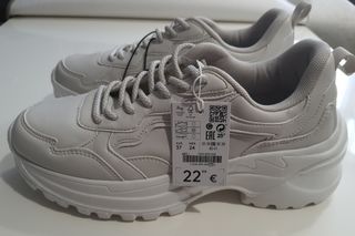 Zapatillas blanco roto Lefties talla 37