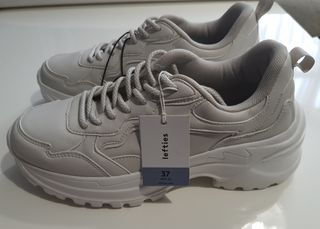 Zapatillas blanco roto Lefties talla 37
