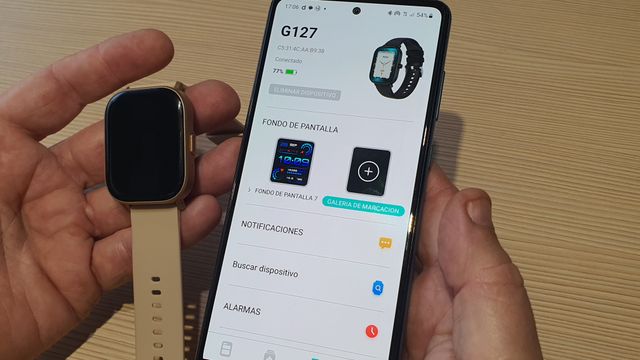 Smartwatch llamadas con correa extra