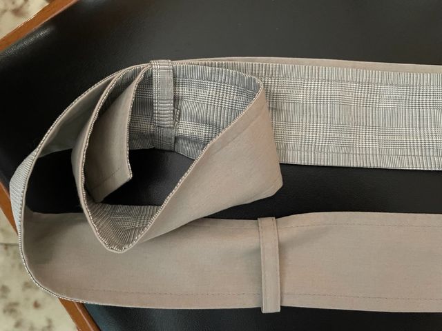 Trench lungo Double-face con cintura tg. 52