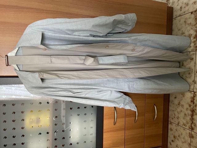 Trench lungo Double-face con cintura tg. 52