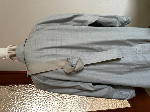 Trench lungo Double-face con cintura tg. 52