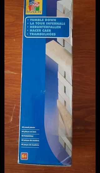 Juego torre de madera