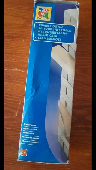 Juego torre de madera