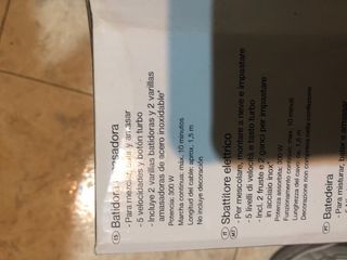 Batidora amasadora nueva