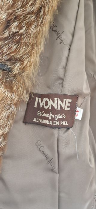 Chaquetón - Abrigo de piel de zorro rojo