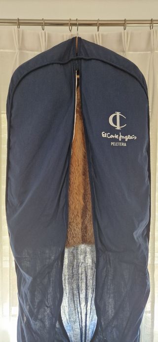 Chaquetón - Abrigo de piel de zorro rojo