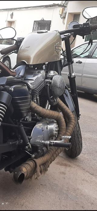 Tubo escape Harley Davidson