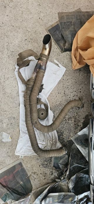 Tubo escape Harley Davidson