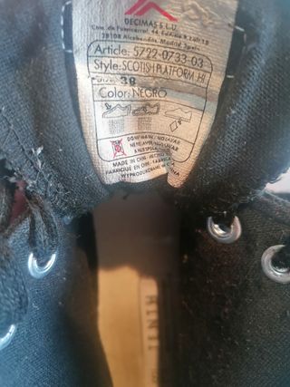 Zapatos tenth negros