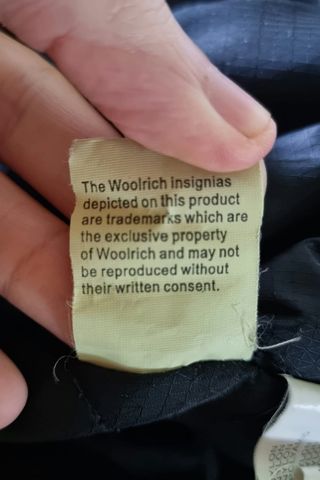 Giubbino Woolrich parka marrone