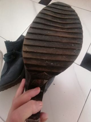 Zapatos tipo mocasin de tacón