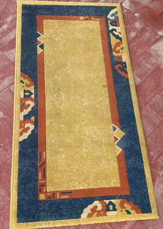 2 alfombras de pie de cama