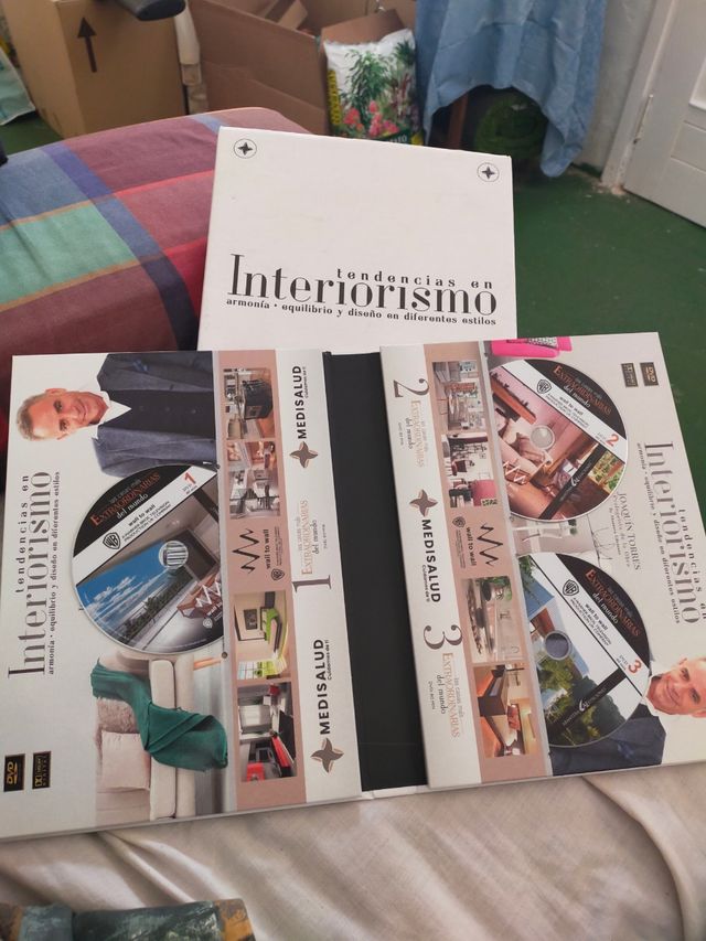3 DVD's INTERIORISMO CASAS EXTRAORDINARIAS