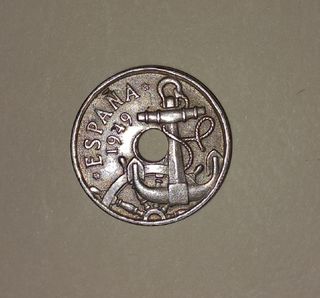 Moneda 50 céntimos 1949