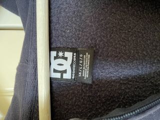 sudadera con cremallera Dc