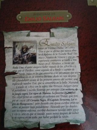 Tres libros de Emilio Salgari de Ediciones Rueda