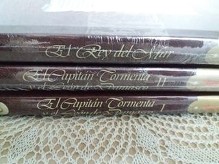 Tres libros de Emilio Salgari de Ediciones Rueda