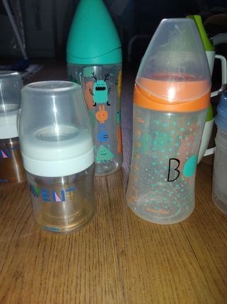 SET BIBERONES VARIAS MARCAS