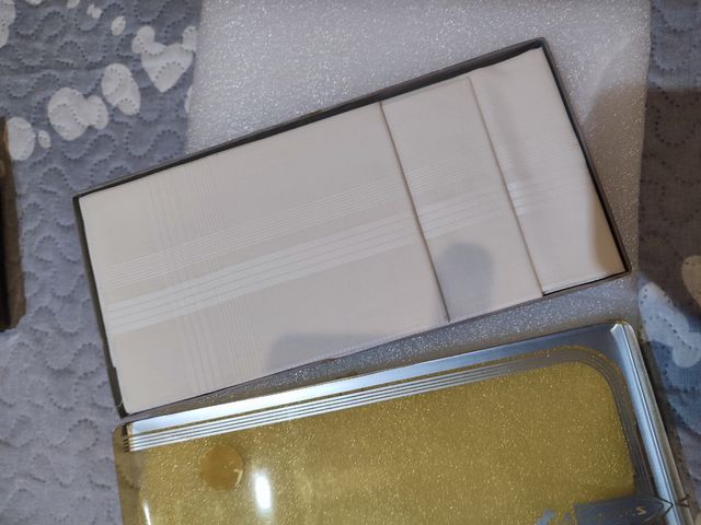 2Cajas Pañuelos Bolsillo Hombre...Precio Unidad 