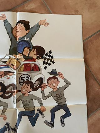 Cartel original Herbie Ahí va ese bólido