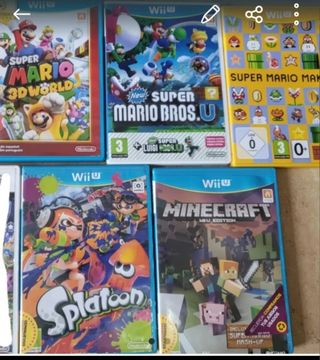 Juegos wii U.