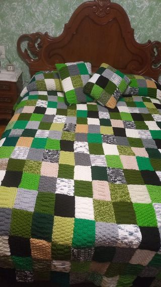 Manta lana cama 135