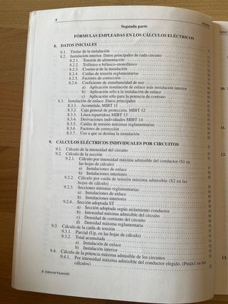 INSTALACIONES ELÉCTRICAS DE BAJA TENSIÓN