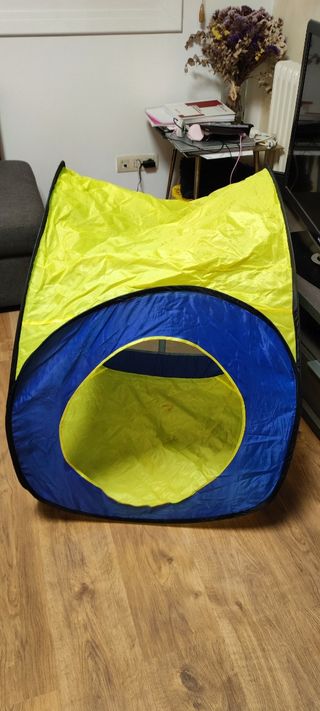 Casita de tela plegable