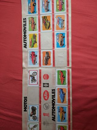 COLECCIONISMO ALBUM CROMOS TELE-MOTOR AÑO 1975