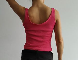 Camiseta de sisas rosa S