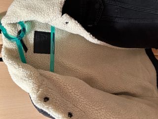 chaqueta tejana con borrego