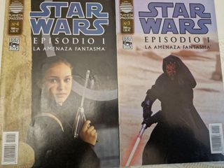 Star Wars Amenaza Fantasma comic