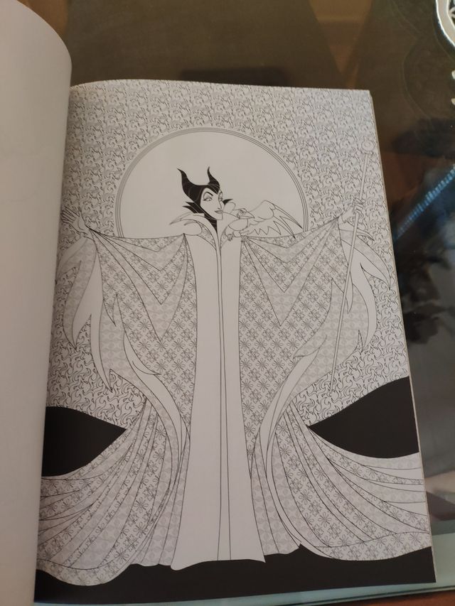 Libro colorear Disney