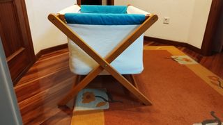 Minicuna bebe de madera