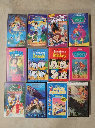 Video VHS Disney infantil