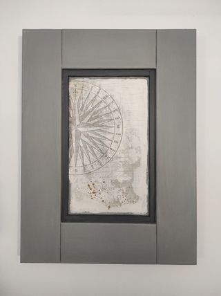 CUADRO PUERTA ANTIGUA DECORADA