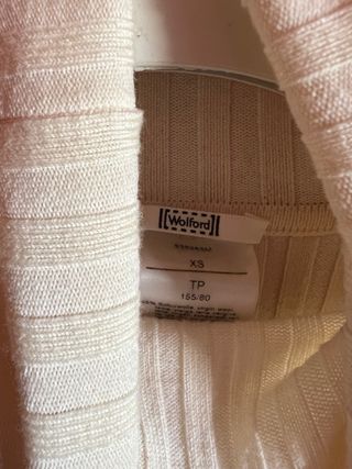 Vestido Wolford lana merino xs