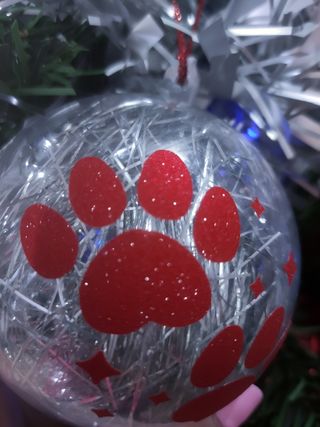 Bola de navidad personalizada