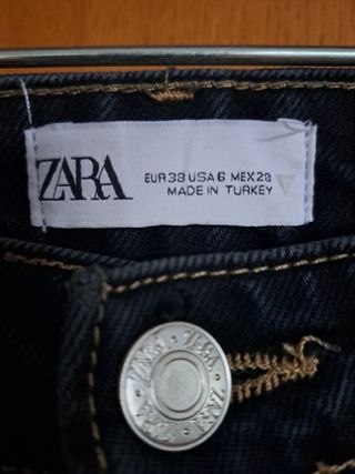 Pantalón Vaquero Zara T 38
