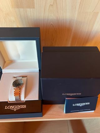 Reloj Longines con diamantes nuevo