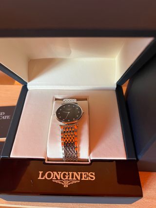 Reloj Longines con diamantes nuevo