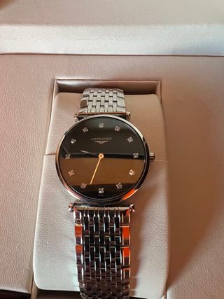 Reloj Longines con diamantes nuevo