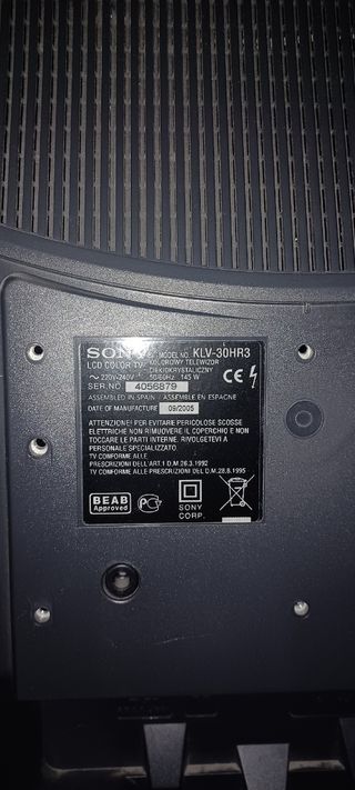 TV SONY 32 PULGADAS.